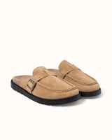 Winston Mocha Suede Mule - Men's