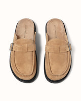 Winston Mocha Suede Mule - Men's