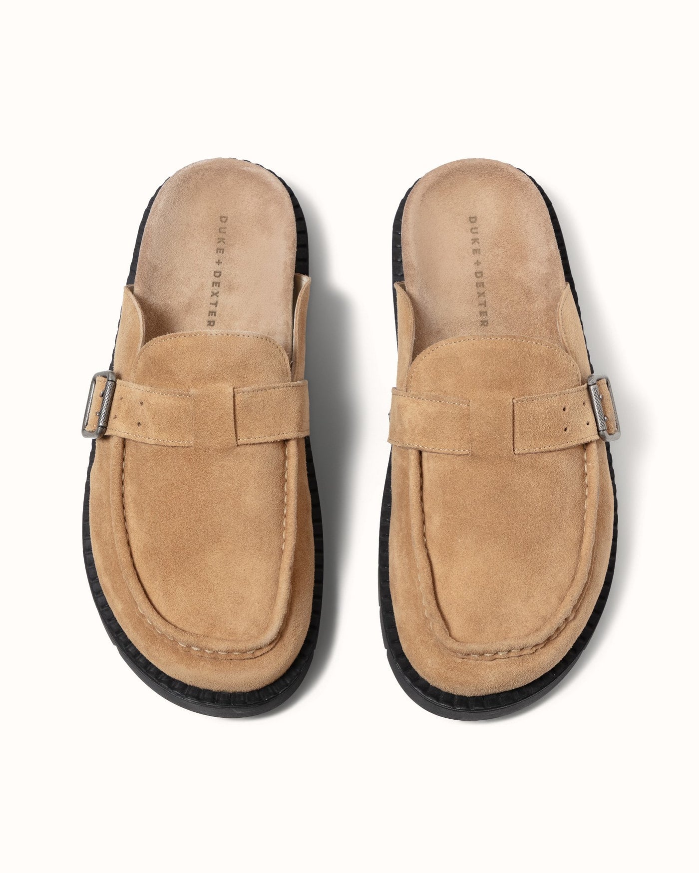Winston Mocha Suede Mule - Men's | DUKE + DEXTER