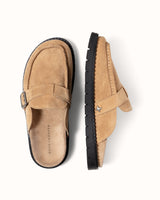 Winston Mocha Suede Mule - Men's