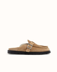 Winston Mocha Suede Mule - Women's