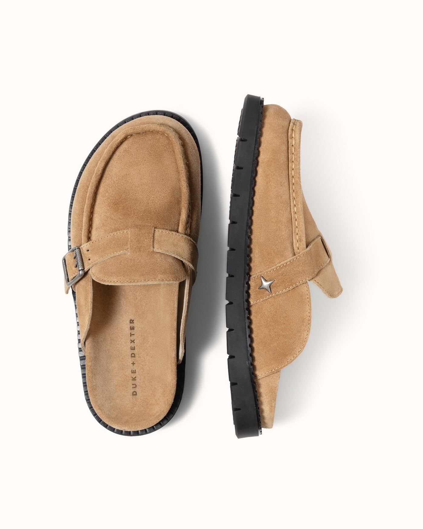 Winston Mocha Suede Mule - Women's | DUKE + DEXTER