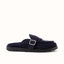 Winston NY Navy Suede Mule - Men's