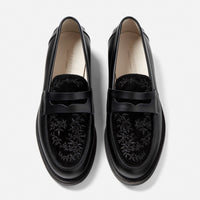 Wilde Black Vine Penny Loafer - Men's