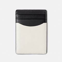 Dean Black + White Card Holder