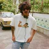 Pin Up I Vintage White T-Shirt