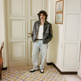 Wilde Black + White Penny Loafer - Men's