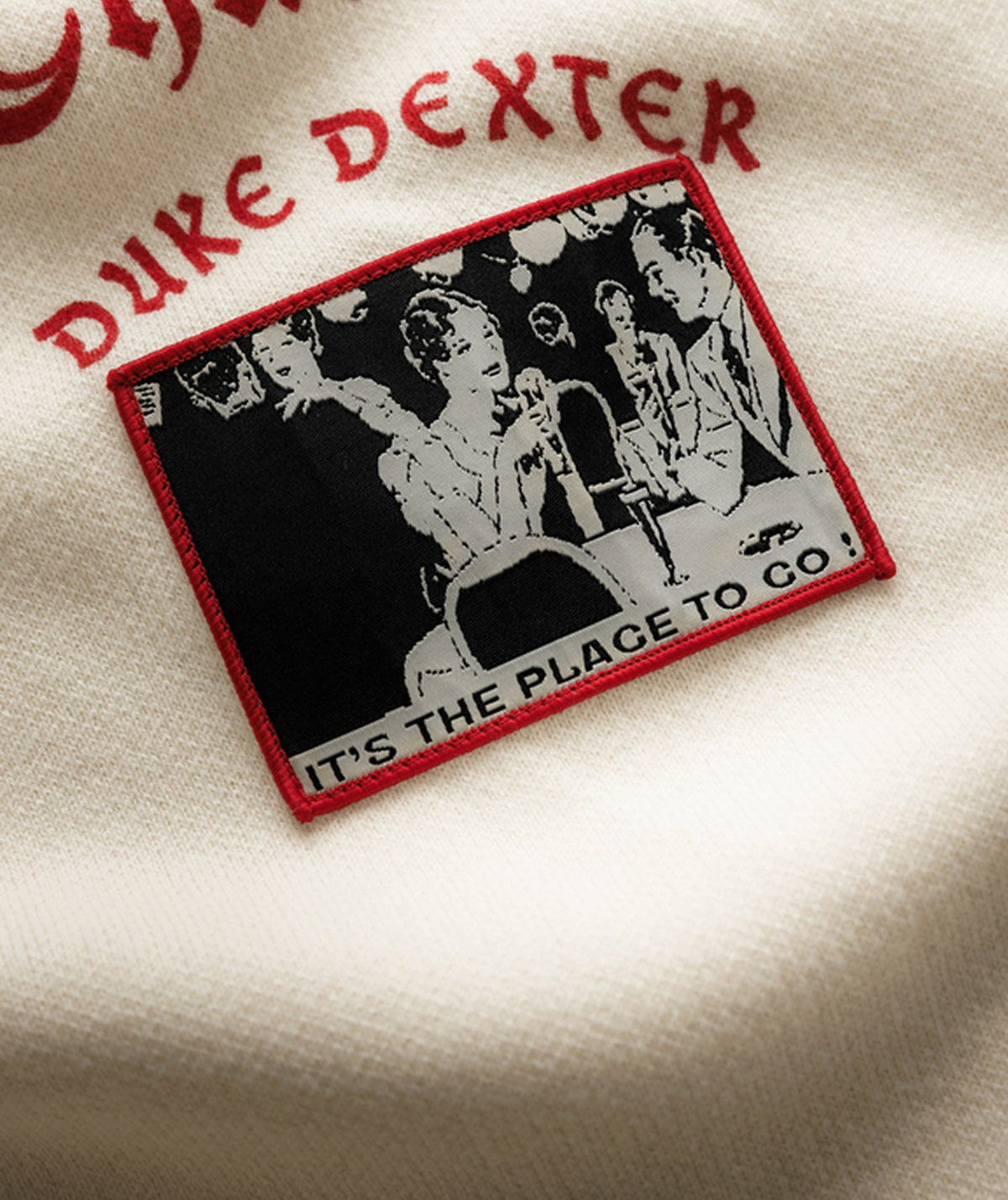 MC It's The Place To Go Cream Knitted Crewneck