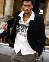 MC Chess Vintage White Shirt