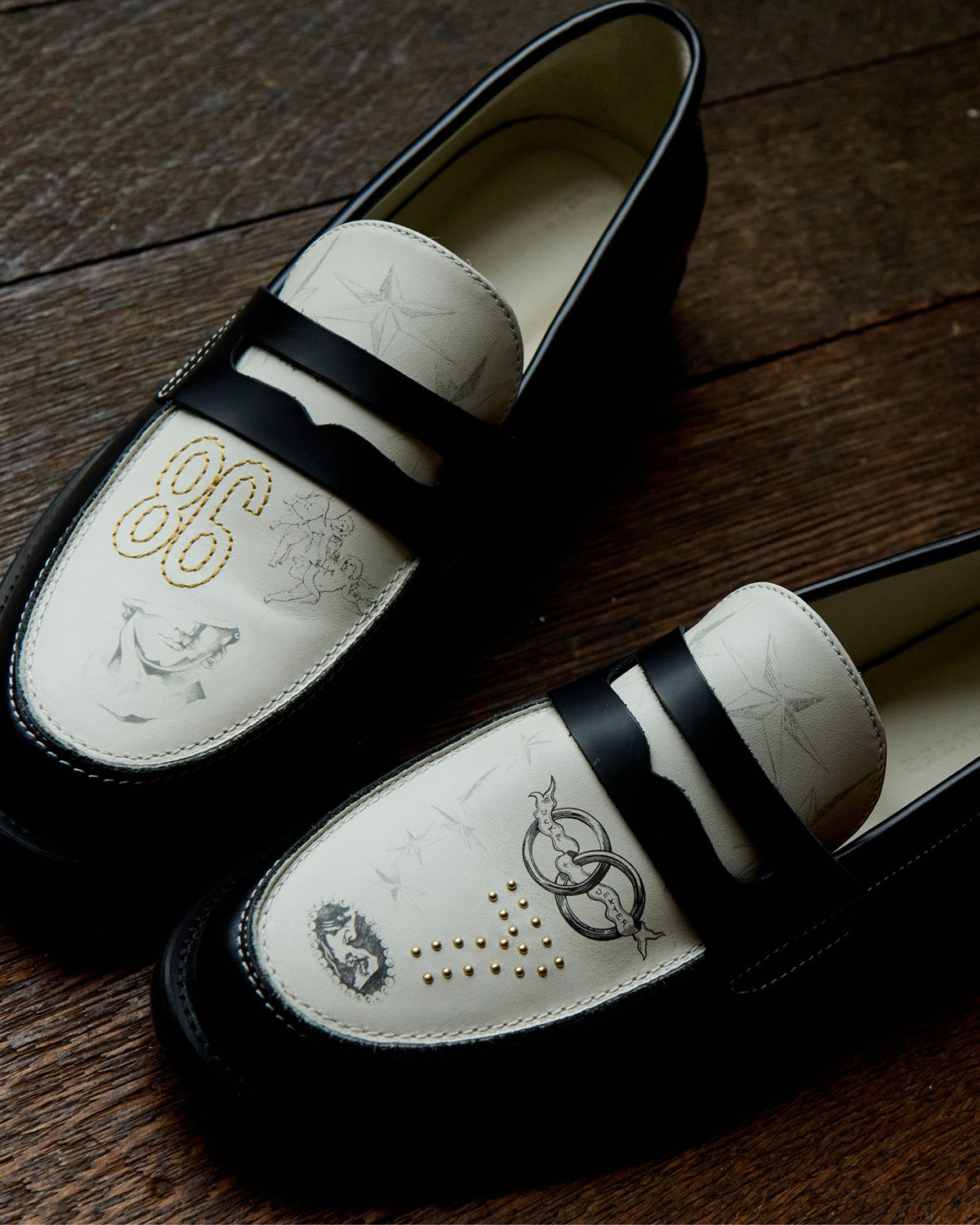 Wilde Midnight Chateau Sketch Penny Loafer - Men's