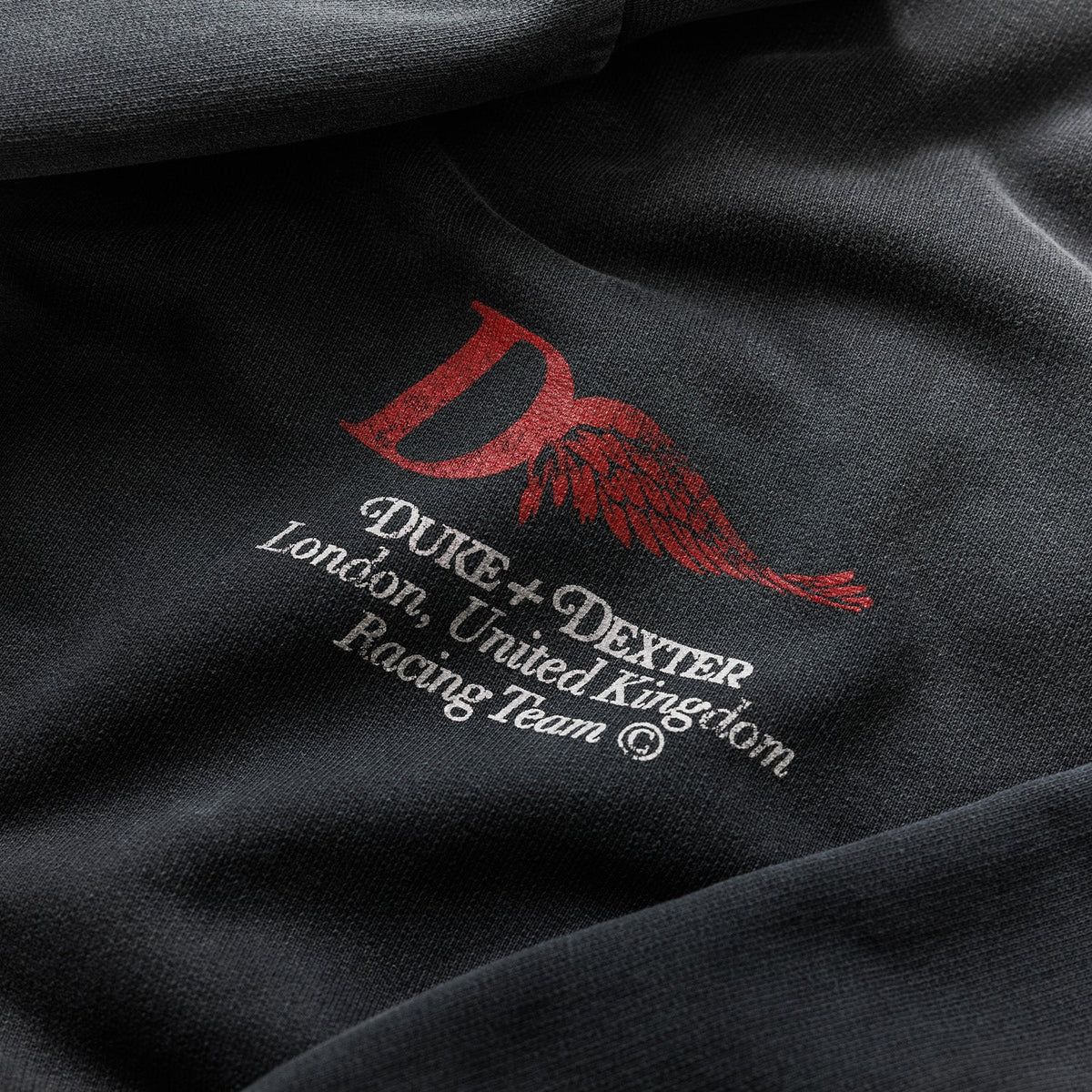 DR1 Helmet Washed Black Hoodie