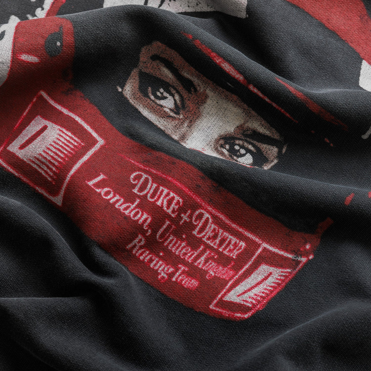 DR1 Helmet Washed Black Hoodie