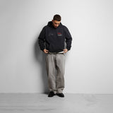DR1 Helmet Washed Black Hoodie