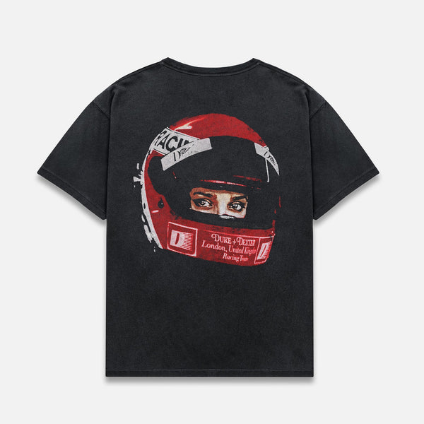 DR1 Helmet Washed Black T-Shirt