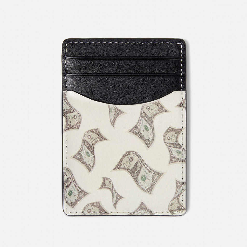Dean Cherry Leather Card Holder | DUKE + DEXTER