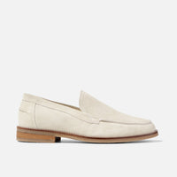 Wilde Off-White Suede Slip Loafer - Men's