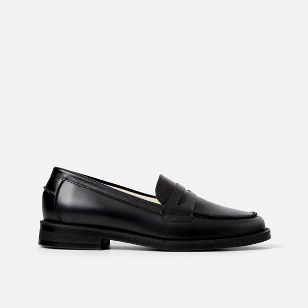 Wilde Black Penny Loafer - Women's