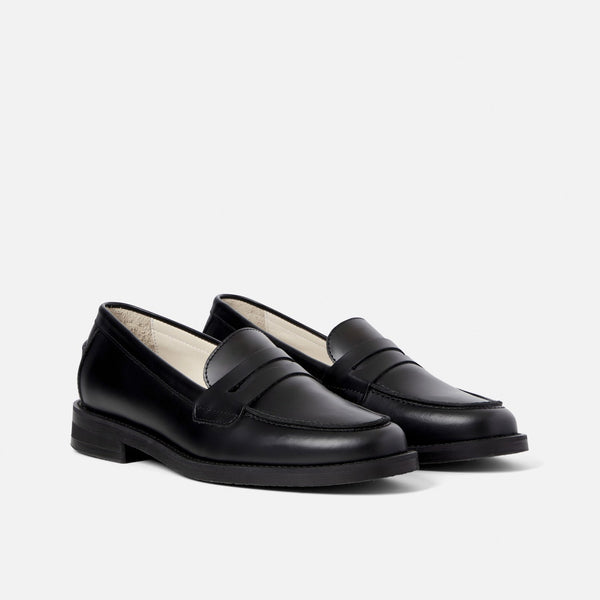 Wilde Black Penny Loafer - Women's